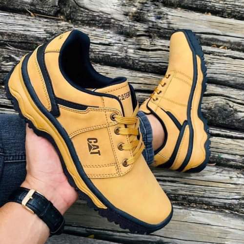 👟 Zapato Cat Caña Baja para Caballero – Resistencia y Estilo Moderno