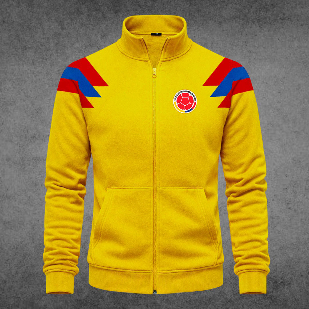 Buzo Cuello Alto Colombia Retro – Estilo, Comodidad y Pasión