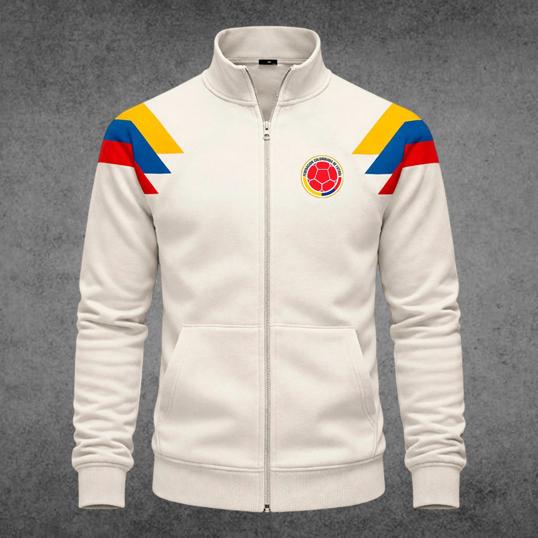 Buzo Cuello Alto Colombia Retro – Estilo, Comodidad y Pasión