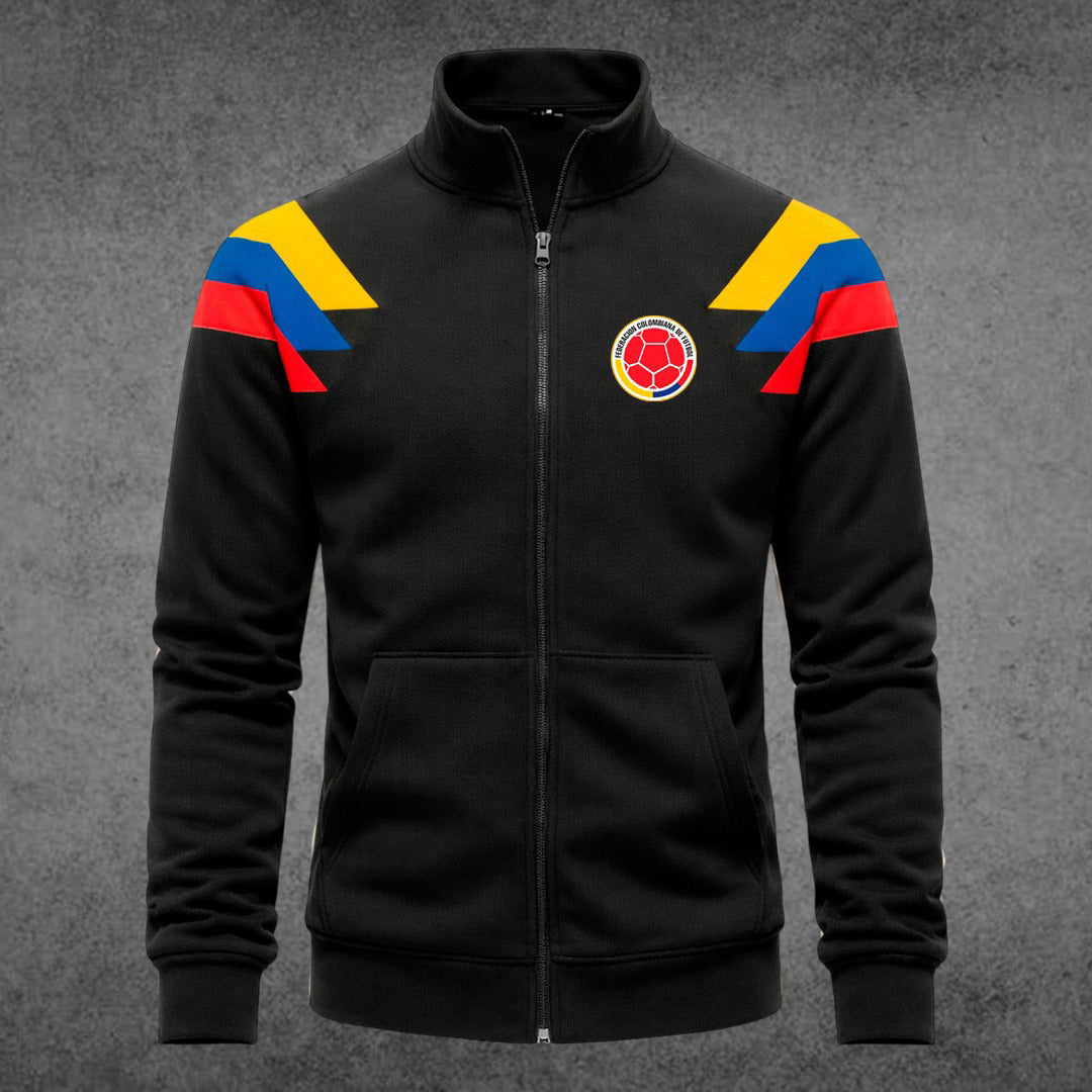 Buzo Cuello Alto Colombia Retro – Estilo, Comodidad y Pasión