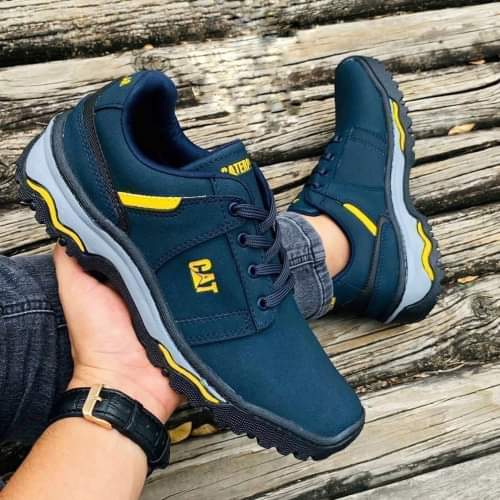👟 Zapato Cat Caña Baja para Caballero – Resistencia y Estilo Moderno