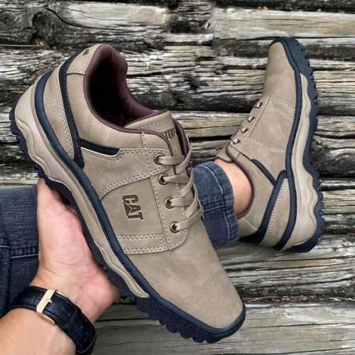 👟 Zapato Cat Caña Baja para Caballero – Resistencia y Estilo Moderno