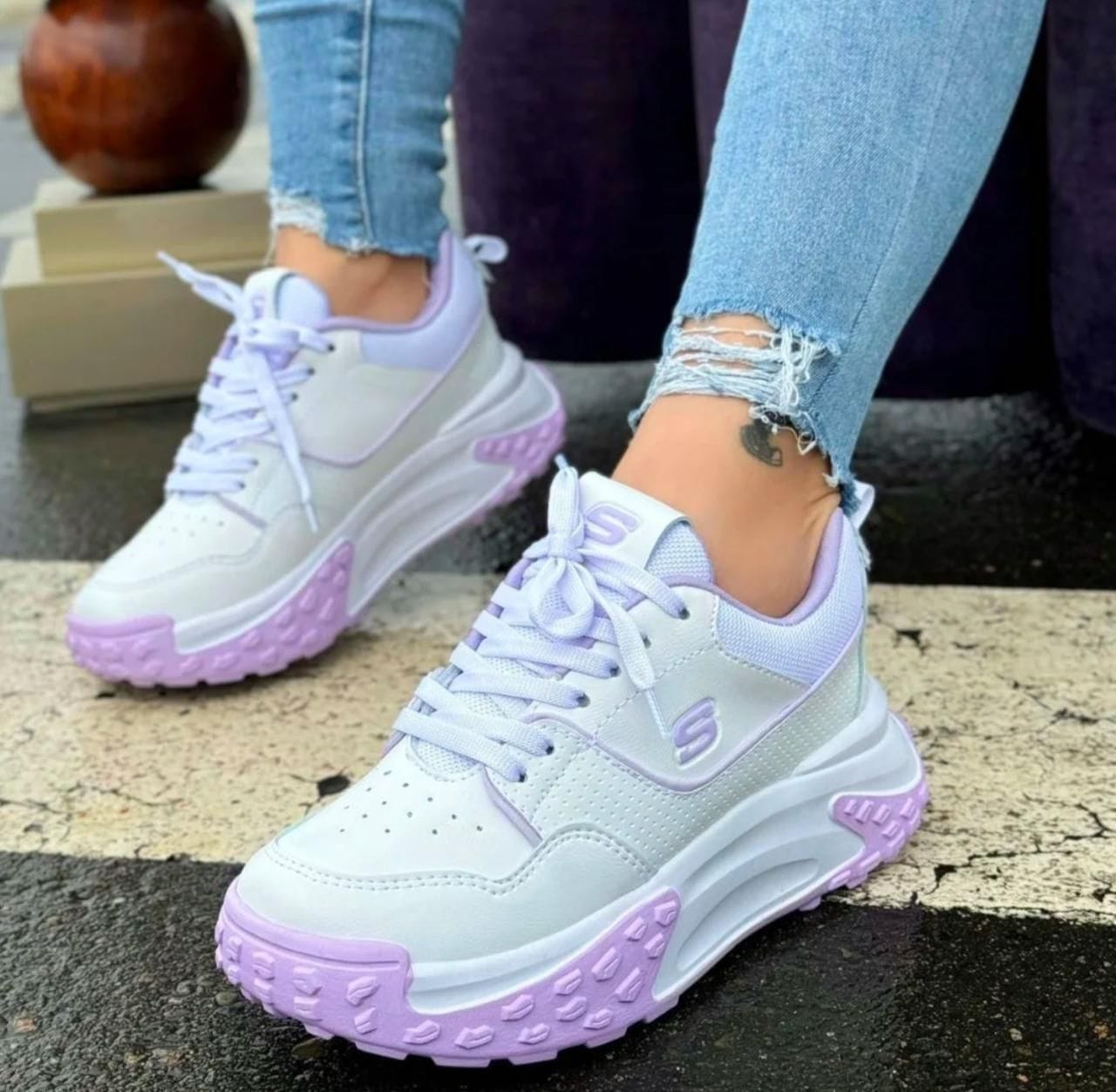 👟 Skecher Lisboa – Tenis Deportivos para Dama