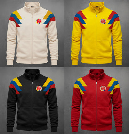 Buzo Cuello Alto Colombia Retro – Estilo, Comodidad y Pasión