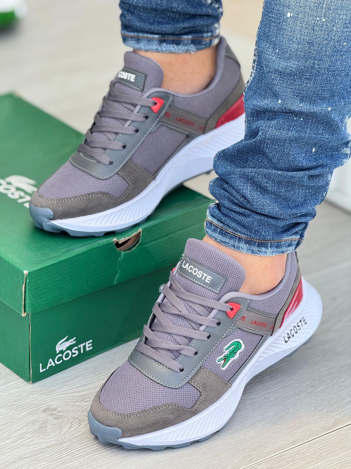 👟 Tenis Lacoste Clásico Caballero – Comodidad Total