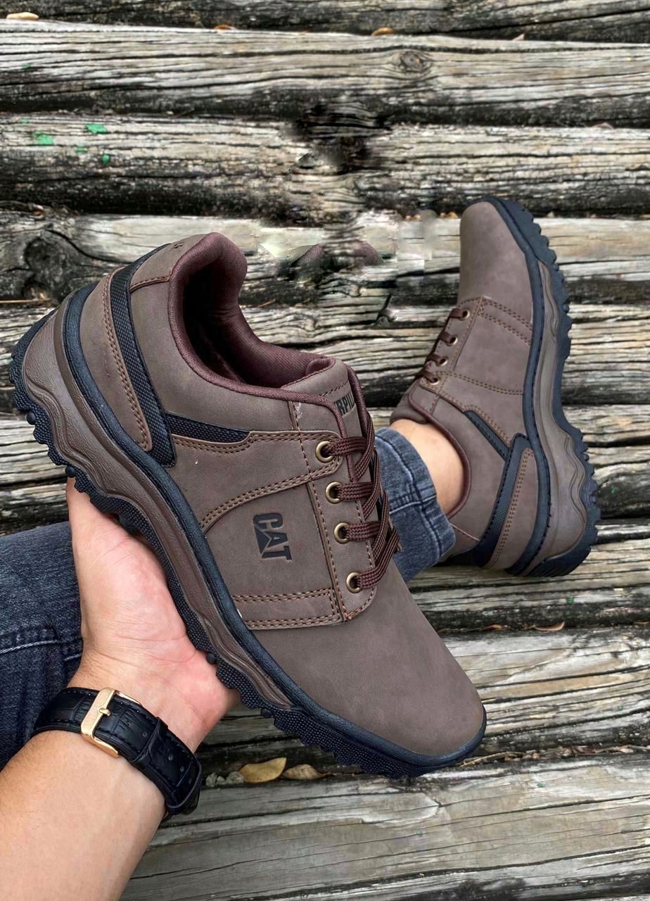 👟 Zapato Cat Caña Baja para Caballero – Resistencia y Estilo Moderno
