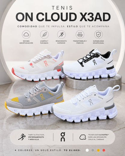 👟 Tenis On Cloud X3AD Unisex – AAA
