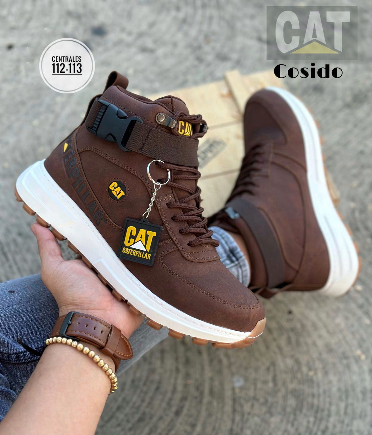 👞 Botas Urbanas para Caballero – Diseño Robusto y Máxima Comodidad