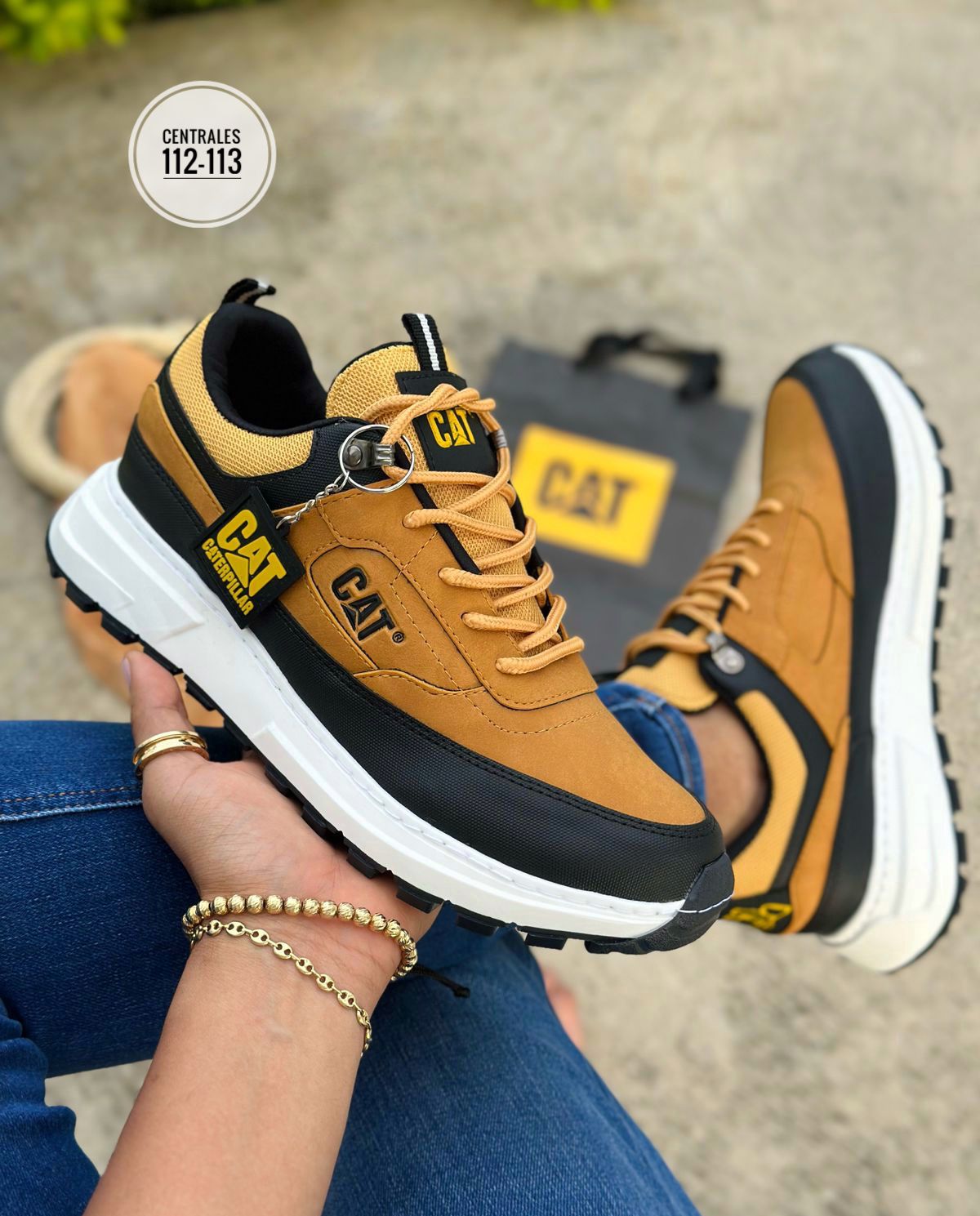 👟 Tenis Sport CAT para Caballero – Resistencia, Comodidad y Estilo